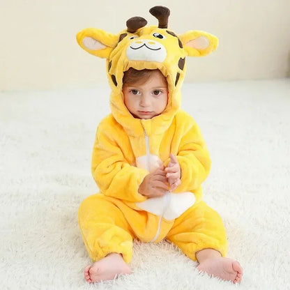 Cute ANIMAL Cosplay Costumes BoysGirls Jumpsuit BabyRompers Clothes Pajamas