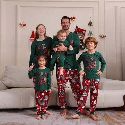 2025 Christmas Matching Family Tree Pajamas Sets (American Sizes)