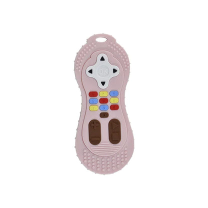 1Pc Baby Silicone Remote Control Shape Teether