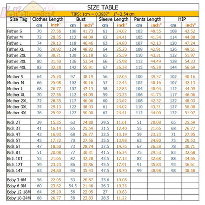 Christmas Family Pajamas Matching Outfits American Sizes (Merry Christmas)