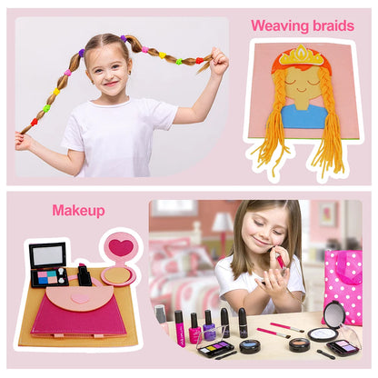 Toddlers Toy Busy Book 3D Baby Story Cloth Activities Felt Quite Book Board Preschool Learning Education Travel Toys