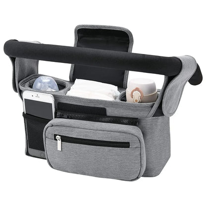 Stroller Storage Large Capacity Travel Hanging Bag Mommy Bag Phone Bottle Holder Diaper Bags BabyStroller Accessories