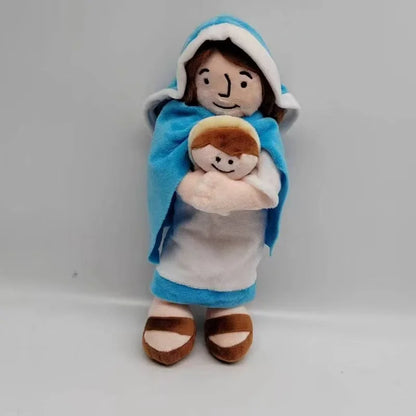 New 32cm JESUS Stuffed Plush Toy Cute Doll Home Decoration