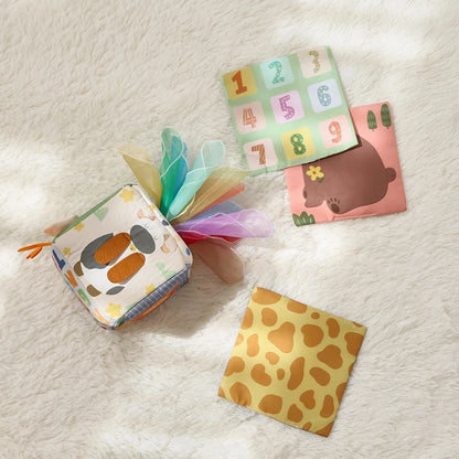 Toys Magic Cotton Animal Tissue Box Kids Finger Exercise Cloth Busy Box Toys Baby Educational Activity Sensory
