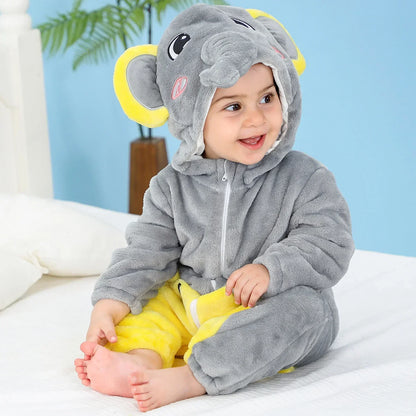 Cute ANIMAL Cosplay Costumes BoysGirls Jumpsuit BabyRompers Clothes Pajamas