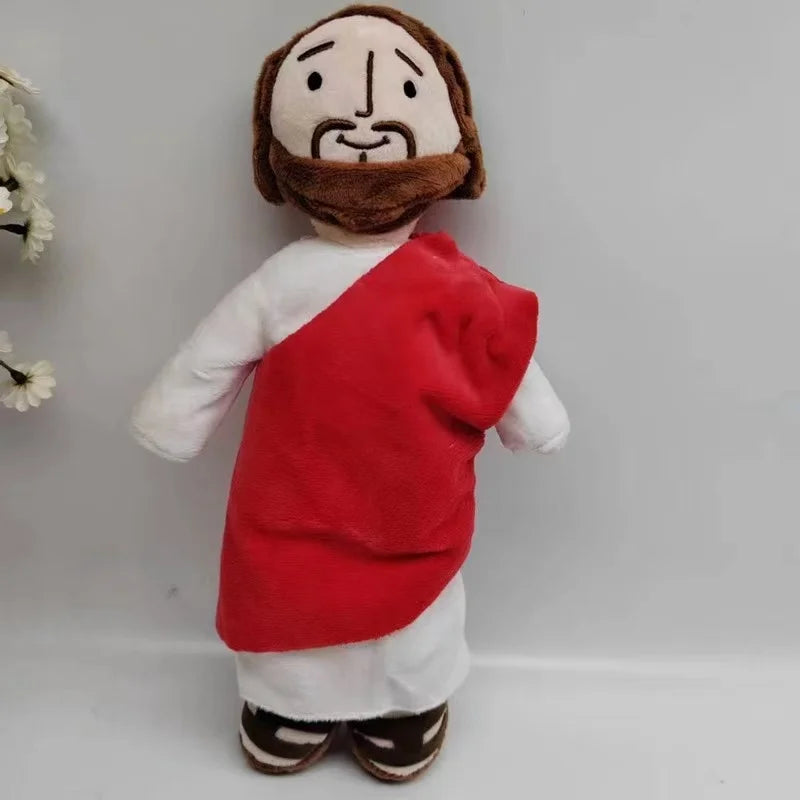 New 32cm JESUS Stuffed Plush Toy Cute Doll Home Decoration
