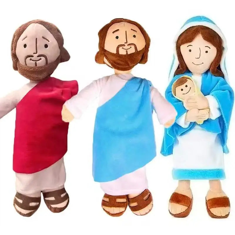 New 32cm JESUS Stuffed Plush Toy Cute Doll Home Decoration