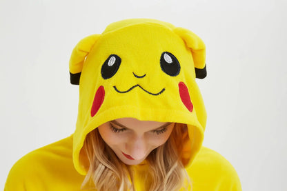 Pokemon Adult Teen Onesie Pajama Cosplay Costume