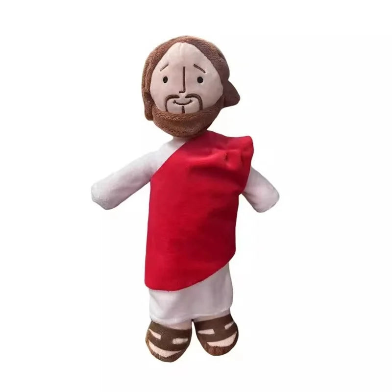 New 32cm JESUS Stuffed Plush Toy Cute Doll Home Decoration