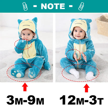 Baby Pokemon Pajama Onesies