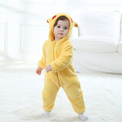 Nemo Infant Baby Romper Pajamas Hooded