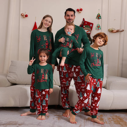 2025 Christmas Matching Family Tree Pajamas Sets (American Sizes)