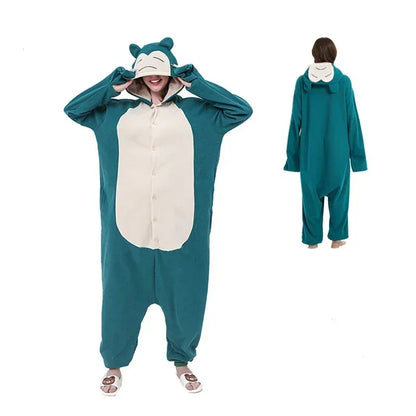 Pokemon Adult Teen Onesie Pajama Cosplay Costume