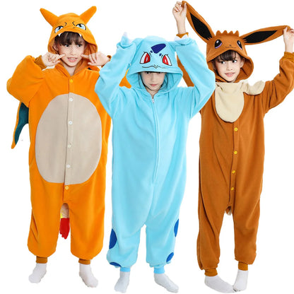 Pokemon Youth Costumes Onesie Pajamas