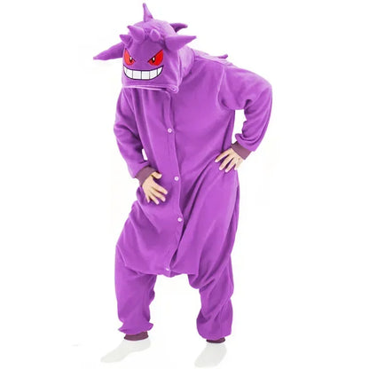 Pokemon Adult Teen Onesie Pajama Cosplay Costume