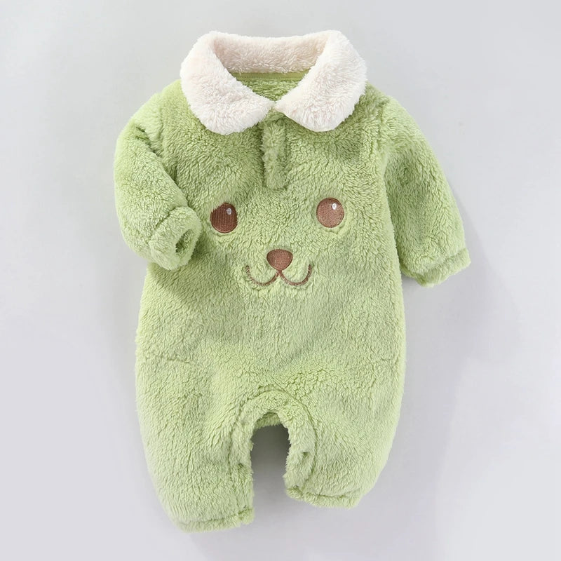 Cute Newborn Baby Bodysuit New Winter Autumn Baby Clothes Cartoon Girl Rompers Spring Soft Infant Jumpsuit 0 to 12 Months