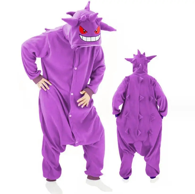 Pokemon Adult Teen Onesie Pajama Cosplay Costume