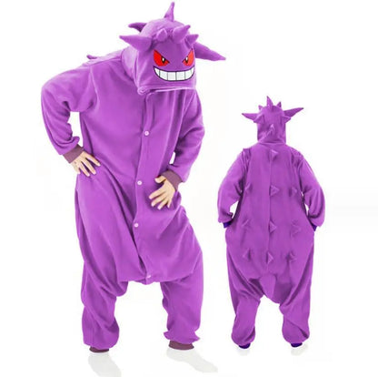 Pokemon Adult Teen Onesie Pajama Cosplay Costume