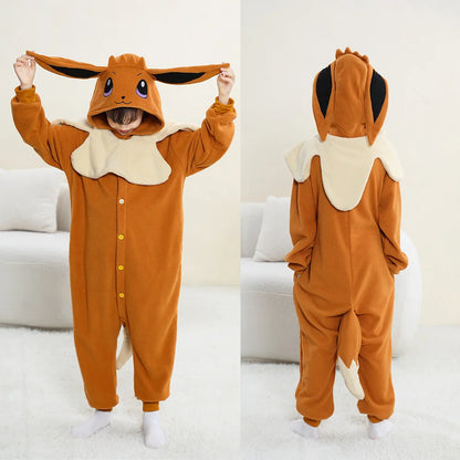 Pokemon Youth Costumes Onesie Pajamas