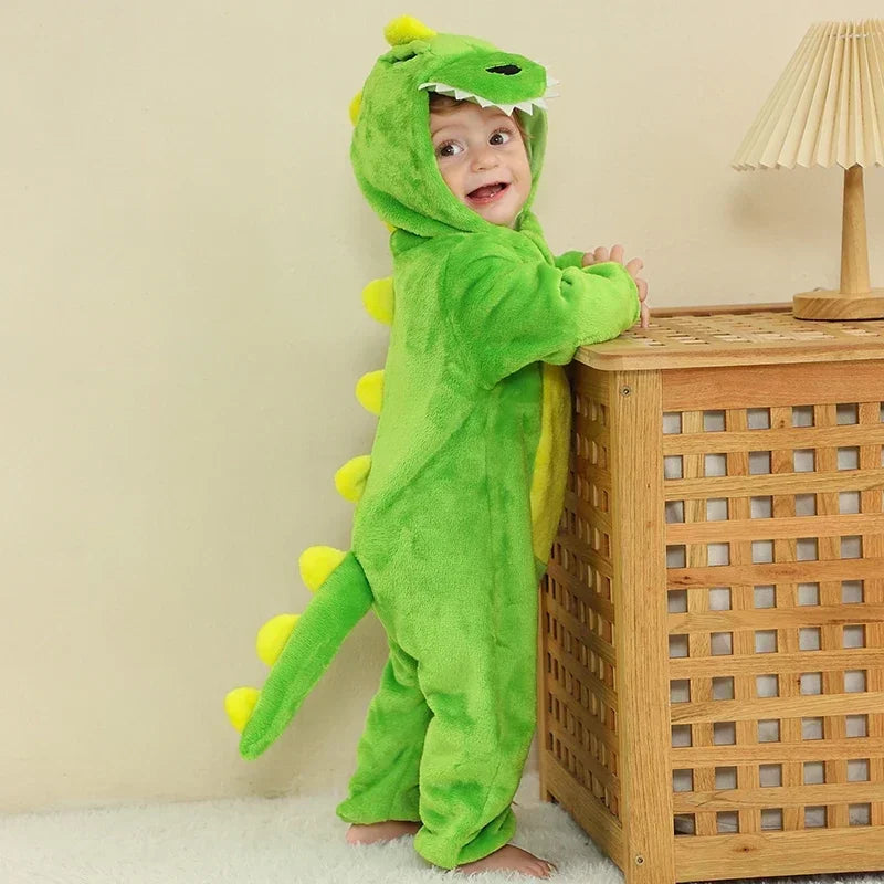 Cute ANIMAL Cosplay Costumes BoysGirls Jumpsuit BabyRompers Clothes Pajamas