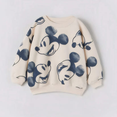 2Pcs Baby Set Mickey Mouse Sweatshirts + Pants Tracksuit