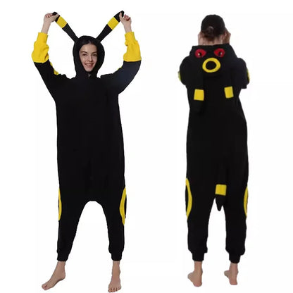 Pokemon Adult Teen Onesie Pajama Cosplay Costume