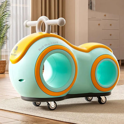 Kids Peanut Sliding Bike New No Pedal Balance Bicycle For 1-3 Year Old Baby Toddler Glider Bike Children Sliding Riding Toys