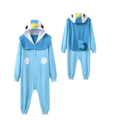 Children Pokemon One-Piece Pajama Full Body Suit