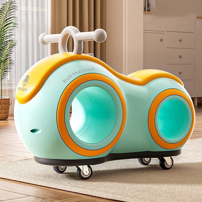 Kids Peanut Sliding Bike New No Pedal Balance Bicycle For 1-3 Year Old Baby Toddler Glider Bike Children Sliding Riding Toys