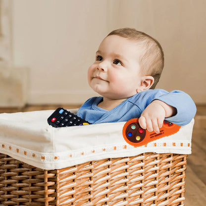 1Pc Baby Silicone Remote Control Shape Teether