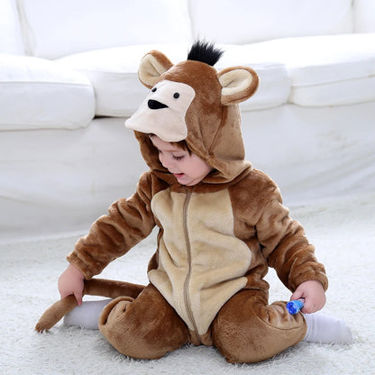 Nemo Infant Baby Romper Pajamas Hooded