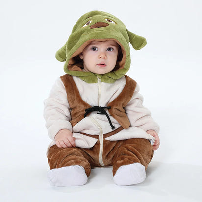 Shrek Onesie Cute Pajama Halloween Romper