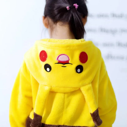 Pokemon Pikachu Kids Soft Onesie Pajamas