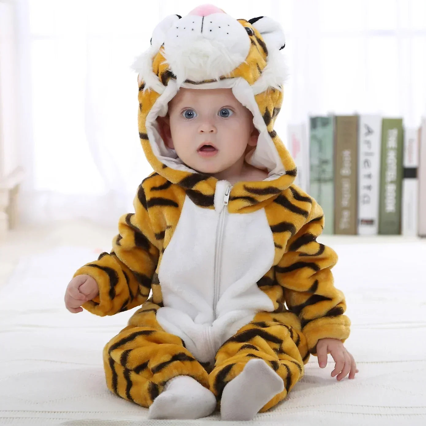 Cute ANIMAL Cosplay Costumes BoysGirls Jumpsuit BabyRompers Clothes Pajamas