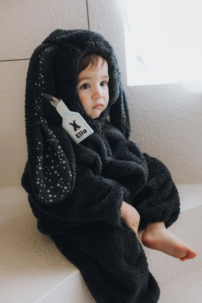 Autumn Winter Baby Bunny Jumpsuit Hooded