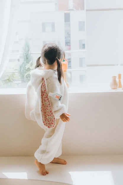 Autumn Winter Baby Bunny Jumpsuit Hooded