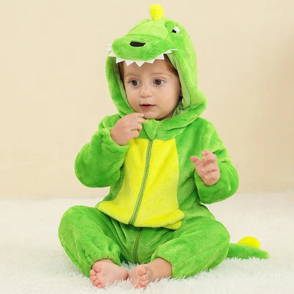 Cute ANIMAL Cosplay Costumes BoysGirls Jumpsuit BabyRompers Clothes Pajamas