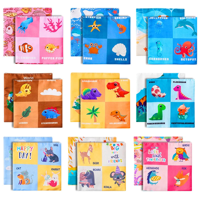 Baby Draw Paper Towel Tearing Tissue Box Baby Puzzle Early Education Montessori Children Cloth Toys