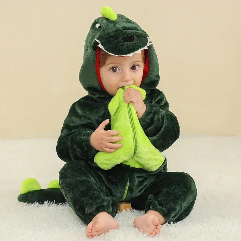 Cute ANIMAL Cosplay Costumes BoysGirls Jumpsuit BabyRompers Clothes Pajamas