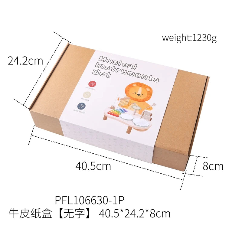 Baby Educational Toys Wooden Aeolian Bells Montessori Children's Musical Toys Xylophone Newborn Birthday Gifts Music Table Toys