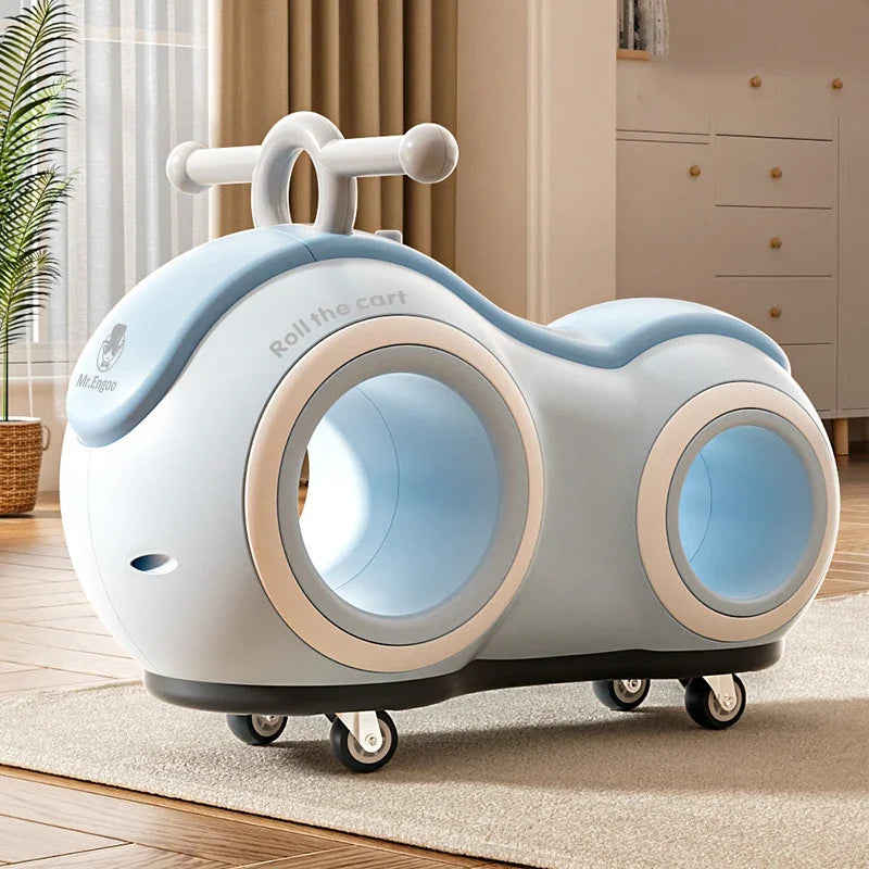Kids Peanut Sliding Bike New No Pedal Balance Bicycle For 1-3 Year Old Baby Toddler Glider Bike Children Sliding Riding Toys