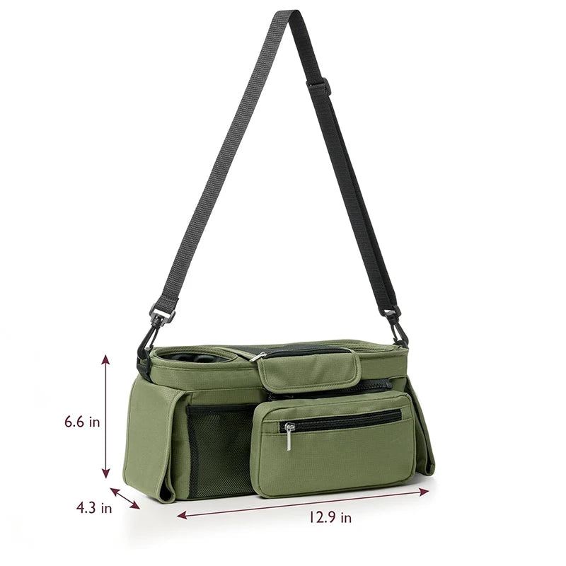 Stroller Storage Large Capacity Travel Hanging Bag Mommy Bag Phone Bottle Holder Diaper Bags BabyStroller Accessories