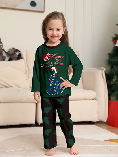 Christmas Family Pajamas Matching Outfits American Sizes (Merry Christmas)