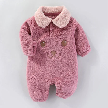 Cute Newborn Baby Bodysuit New Winter Autumn Baby Clothes Cartoon Girl Rompers Spring Soft Infant Jumpsuit 0 to 12 Months