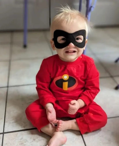 Baby Jack Jack Costume 18M-24M