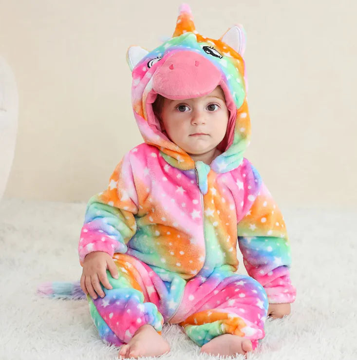 Thick Animal Pajama Onesie