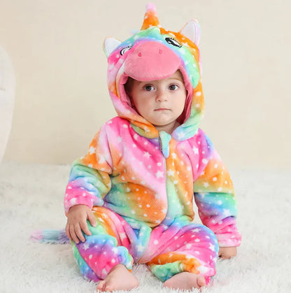 Thick Animal Pajama Onesie